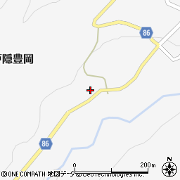 長野県長野市戸隠豊岡3377周辺の地図