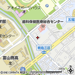 五福荘Ｃ棟（北陸銀行社宅）周辺の地図