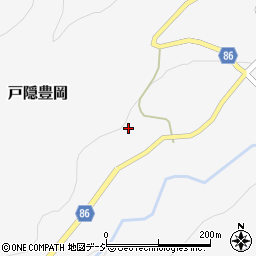 長野県長野市戸隠豊岡3384周辺の地図