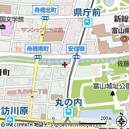 富山市消防団総曲輪分団周辺の地図