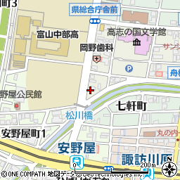 富山市消防団安野屋分団周辺の地図