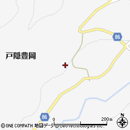 長野県長野市戸隠豊岡3388周辺の地図