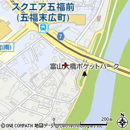 富山県富山市鵯島788周辺の地図
