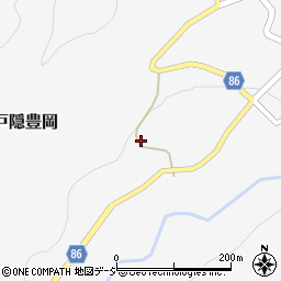 長野県長野市戸隠豊岡3294周辺の地図