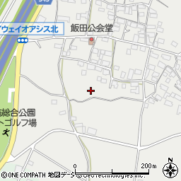 長野県上高井郡小布施町飯田周辺の地図