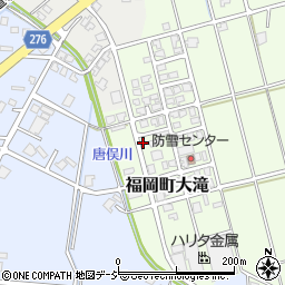 富山県高岡市福岡町大滝631周辺の地図