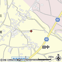 田中遊園地トイレ周辺の地図