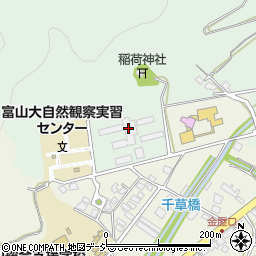 富山大学（国立大学法人）五福キャンパス　新樹寮事務室周辺の地図