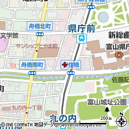 読売新聞社富山支局周辺の地図
