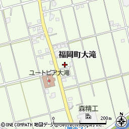 富山県高岡市福岡町大滝963周辺の地図