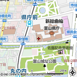 北陸銀行富山県警察本部 ＡＴＭ周辺の地図