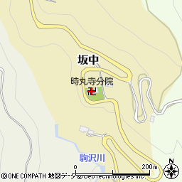 時丸寺分院周辺の地図