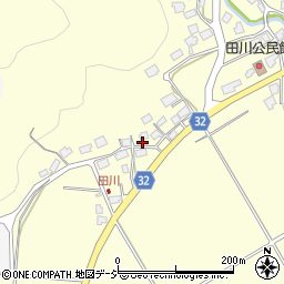 富山県小矢部市田川3570周辺の地図
