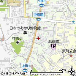 和紙の中條北斉館通り店周辺の地図