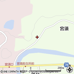 富山県小矢部市宮須374周辺の地図