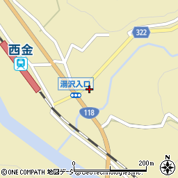 茨城県久慈郡大子町西金501周辺の地図