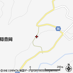 長野県長野市戸隠豊岡3302周辺の地図