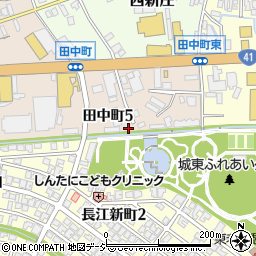 田中町第4公園周辺の地図