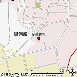 稲荷神社周辺の地図