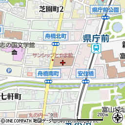 富山県社会福祉協議会　地域福祉・ボランティア振興課権利擁護担当周辺の地図