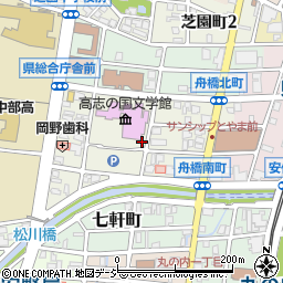 富山県富山市舟橋南町周辺の地図