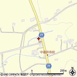 郵便局篠井郵便局周辺の地図