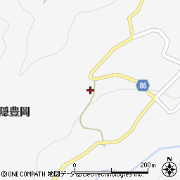 長野県長野市戸隠豊岡3190周辺の地図