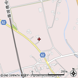栃木県さくら市馬場1117周辺の地図