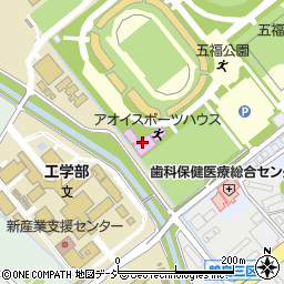 県営　富山野球場周辺の地図
