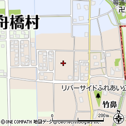 富山県中新川郡舟橋村竹鼻周辺の地図