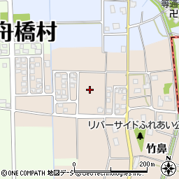 富山県舟橋村（中新川郡）竹鼻周辺の地図