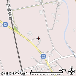 栃木県さくら市馬場1118周辺の地図