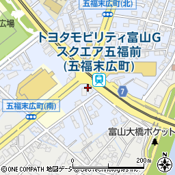 富山県富山市五福末広町1223-3周辺の地図