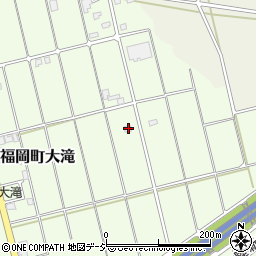 富山県高岡市福岡町大滝1223周辺の地図