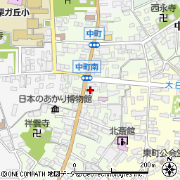 長野信用金庫小布施支店周辺の地図