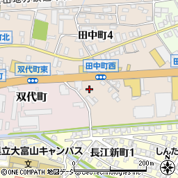 竹中産業富山周辺の地図