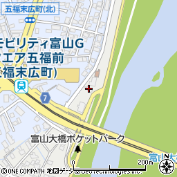 富山県富山市鵯島973周辺の地図