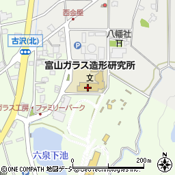 富山ガラス造形研究所周辺の地図