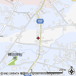 富山県中新川郡上市町湯上野3周辺の地図