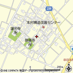 富山県射水市串田周辺の地図