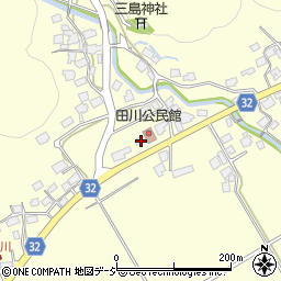 富山県小矢部市田川7272周辺の地図