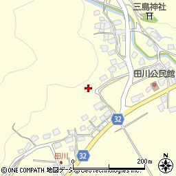 富山県小矢部市田川3745周辺の地図