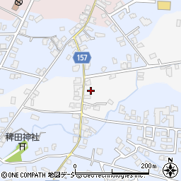 富山県中新川郡上市町湯上野7周辺の地図