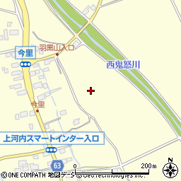 栃木県宇都宮市今里町周辺の地図
