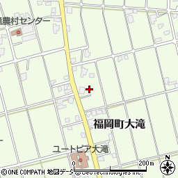 富山県高岡市福岡町大滝973周辺の地図