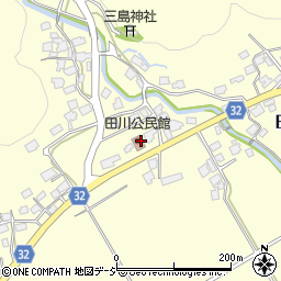 田川公民館周辺の地図