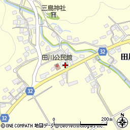 富山県小矢部市田川7273周辺の地図