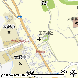 栃木県日光市大沢町540周辺の地図
