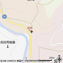 富山県小矢部市岩崎28周辺の地図