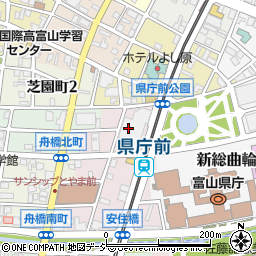 富山県庁人事委員会　職員課周辺の地図